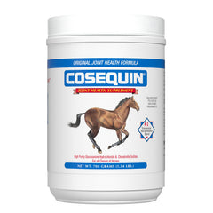 Nutramax Cosequin Original powder bottle front offering trusted joint support for horses.