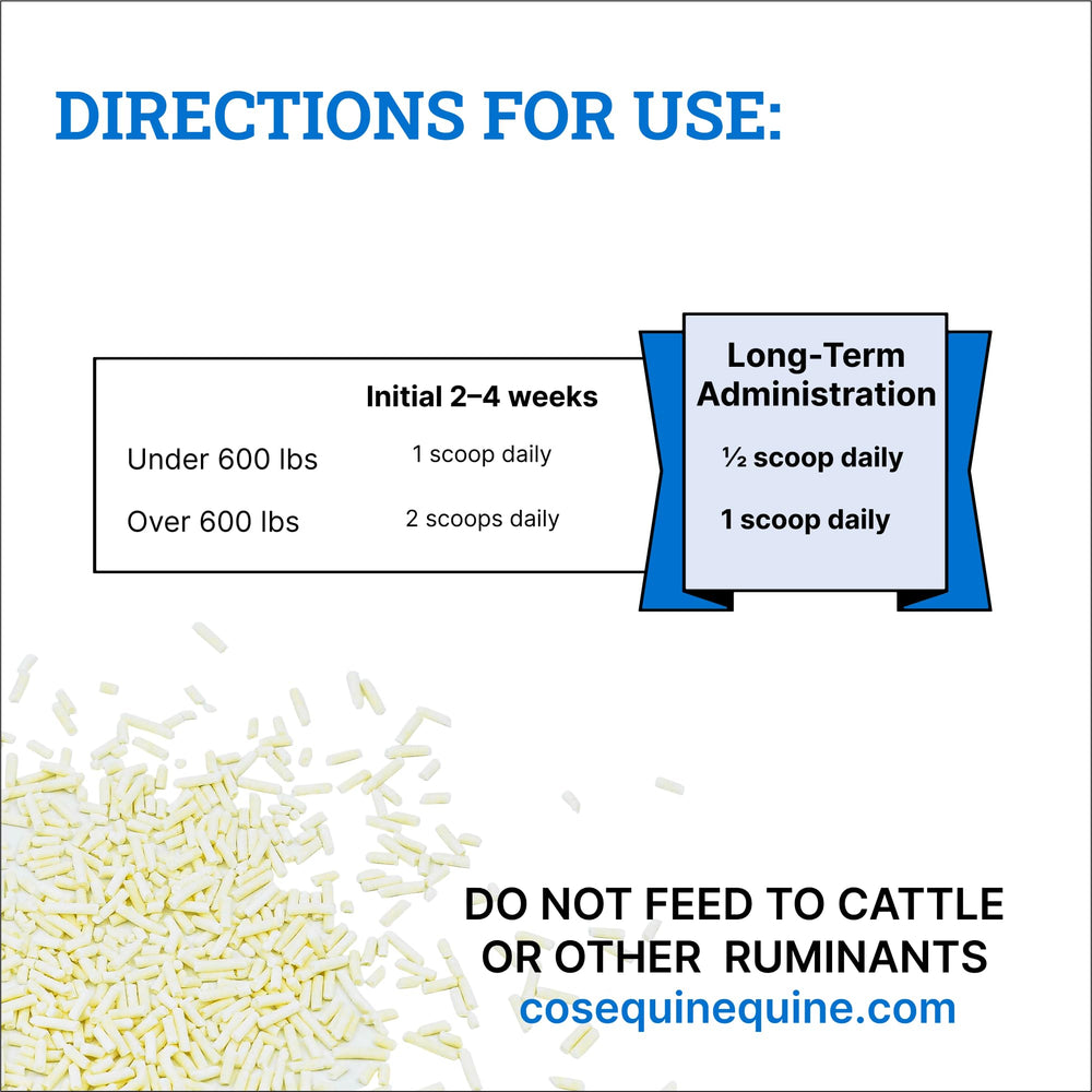 Nutramax Cosequin optimized pellets with measuring scoop.