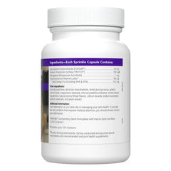 Nutramax Cosequin senior cat sprinkle capsules on food for easy administration