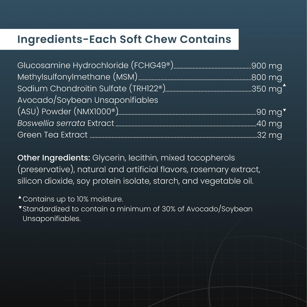 Nutramax Dasuquin soft chew texture close-up
