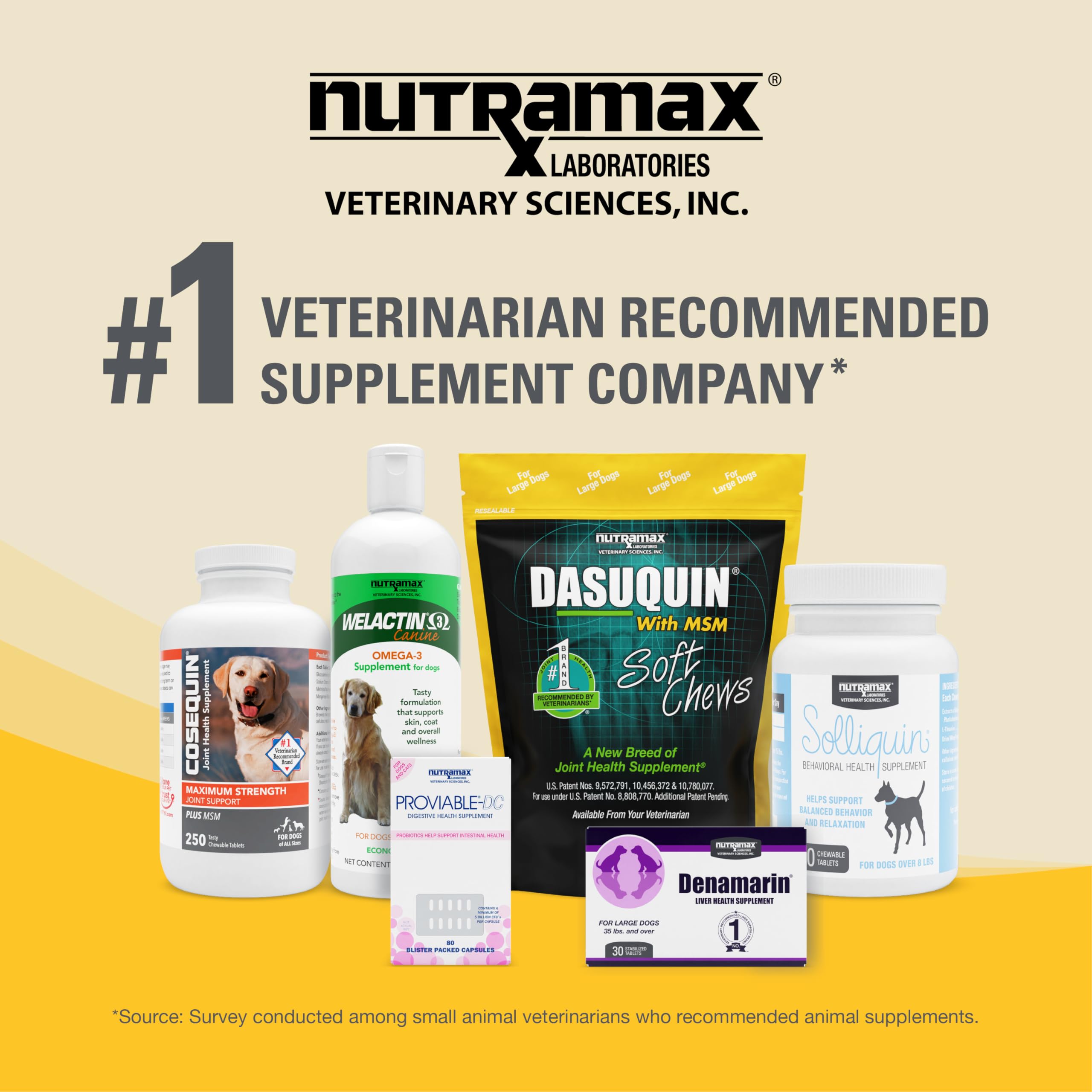 Nutramax Dasuquin ingredient label close-up for transparency