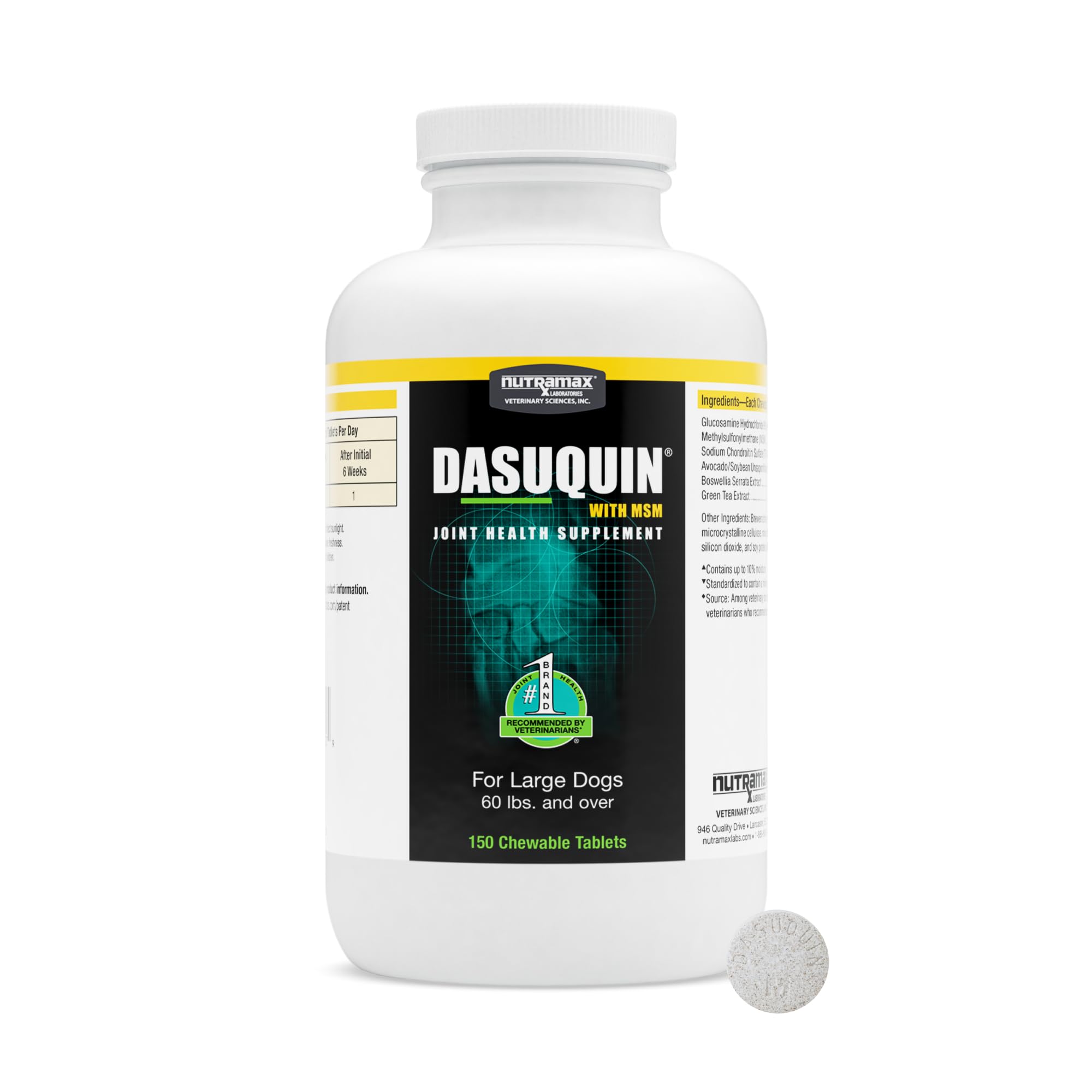 Nutramax Dasuquin large dogs chewables for joint support during daily activity