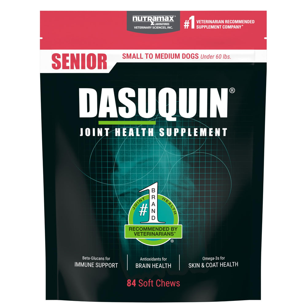 Nutramax Dasuquin soft chews bottle signaling joint support