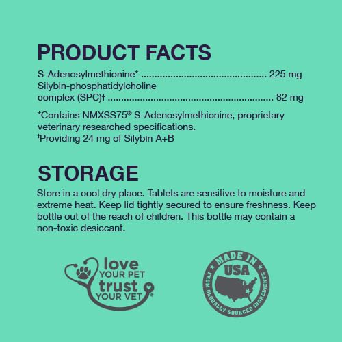 Nutramax Denamarin demonstrates daily-use chewable tablets for dogs.