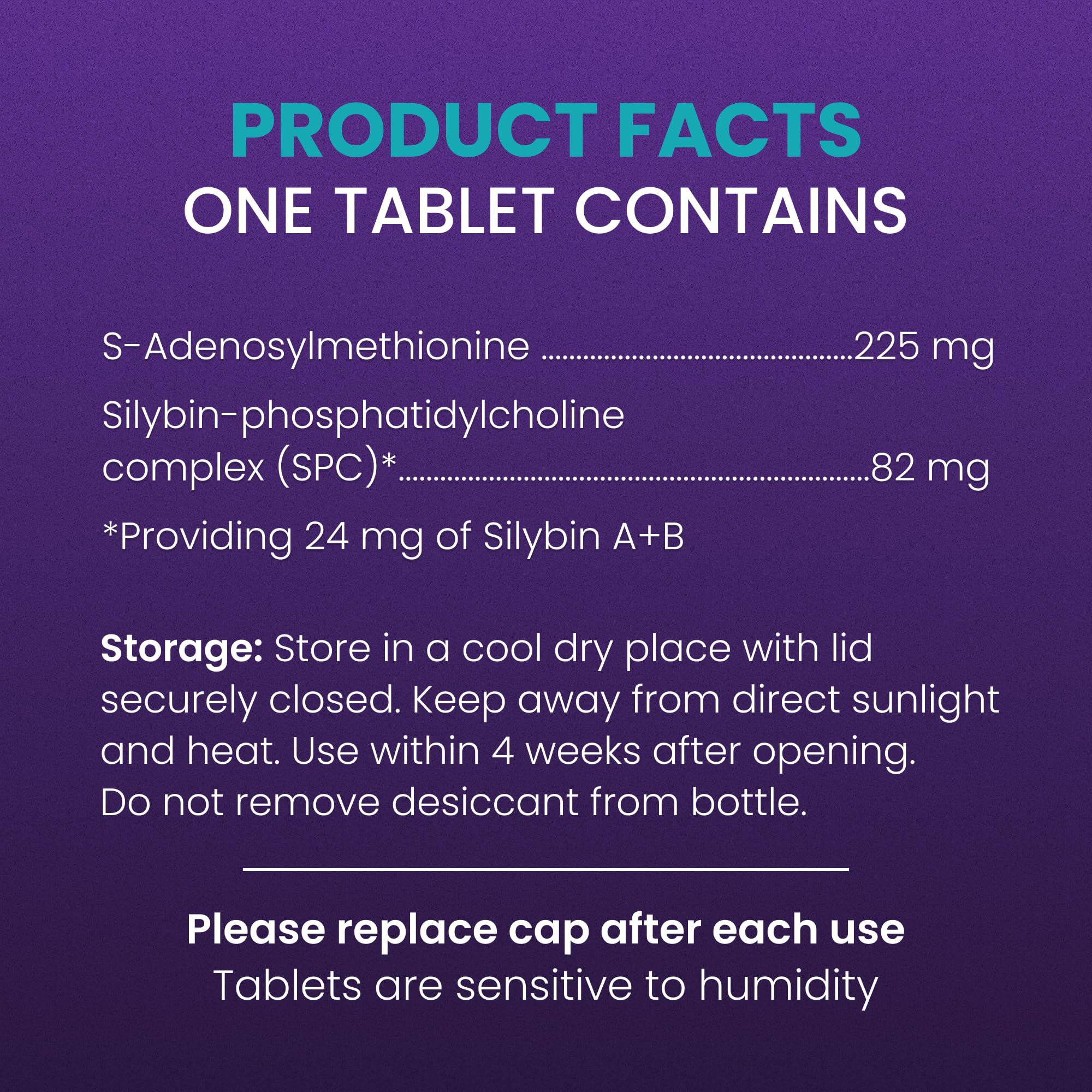 SAMe and silybin graphic illustrating liver support ingredients