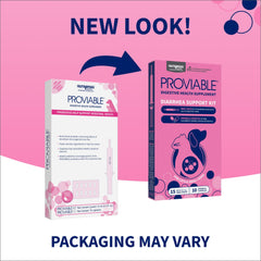Nutramax Proviable probiotic capsules powder ready to sprinkle on food for gut balance