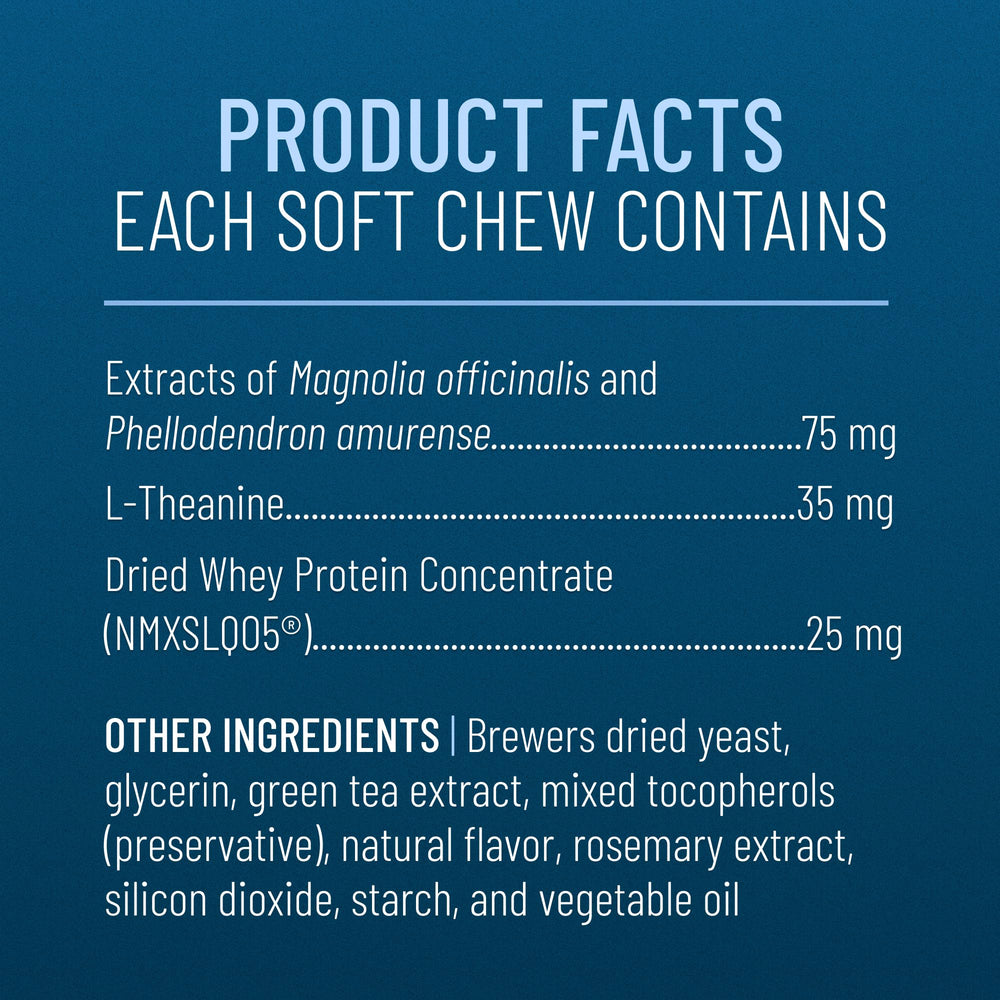 Nutramax Solliquin travel scene shows convenient dosing for on-the-go calm.