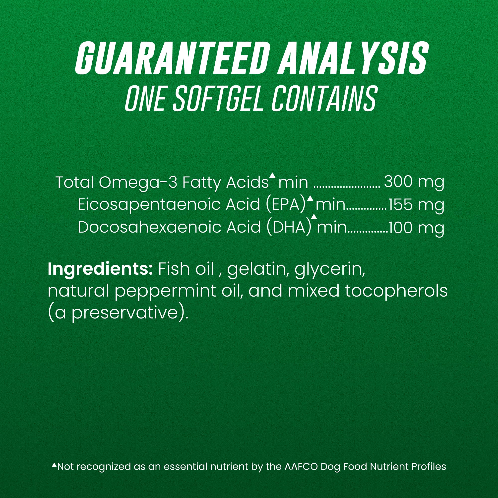 Nutramax Welactin dog softgel treat-style administration for convenient daily use.