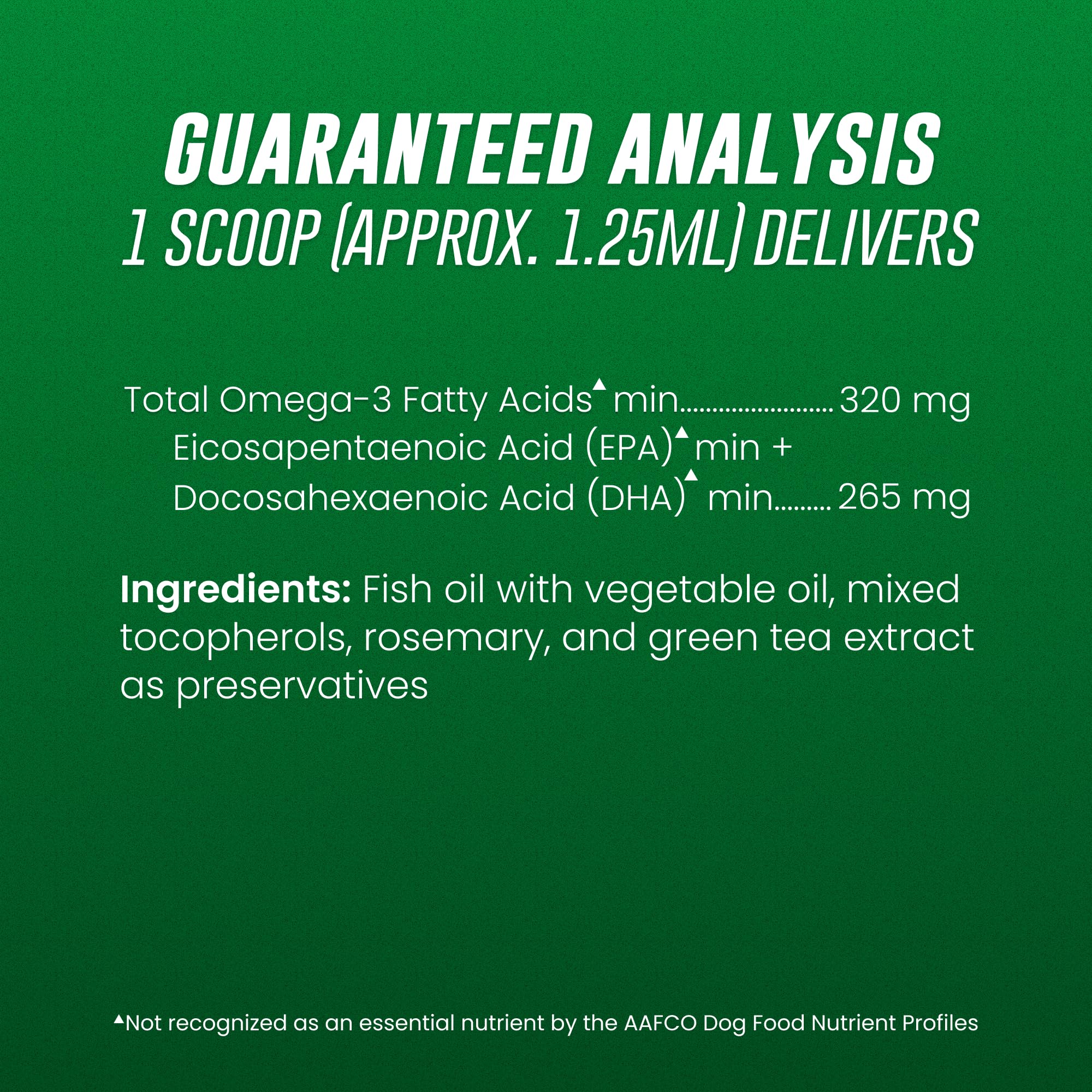Trusted by veterinarians as a leading omega-3 option for pets