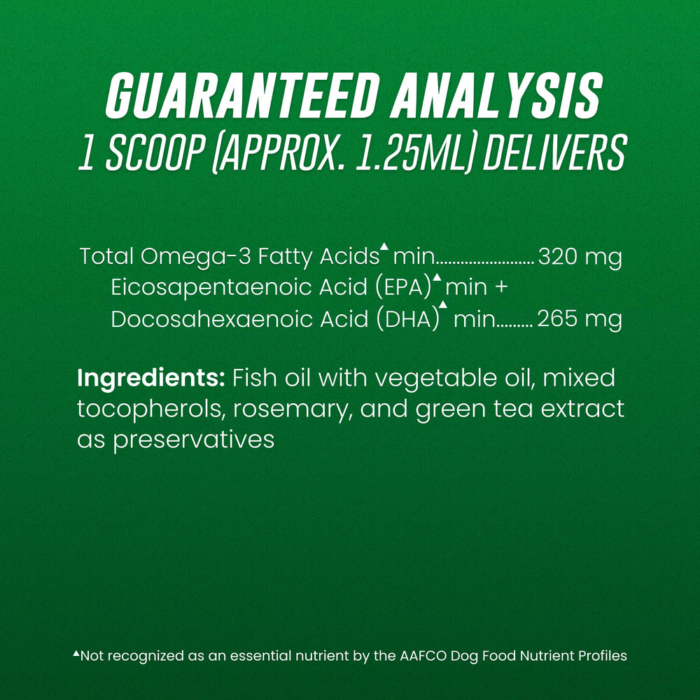 Trusted by veterinarians as a leading omega-3 option for pets