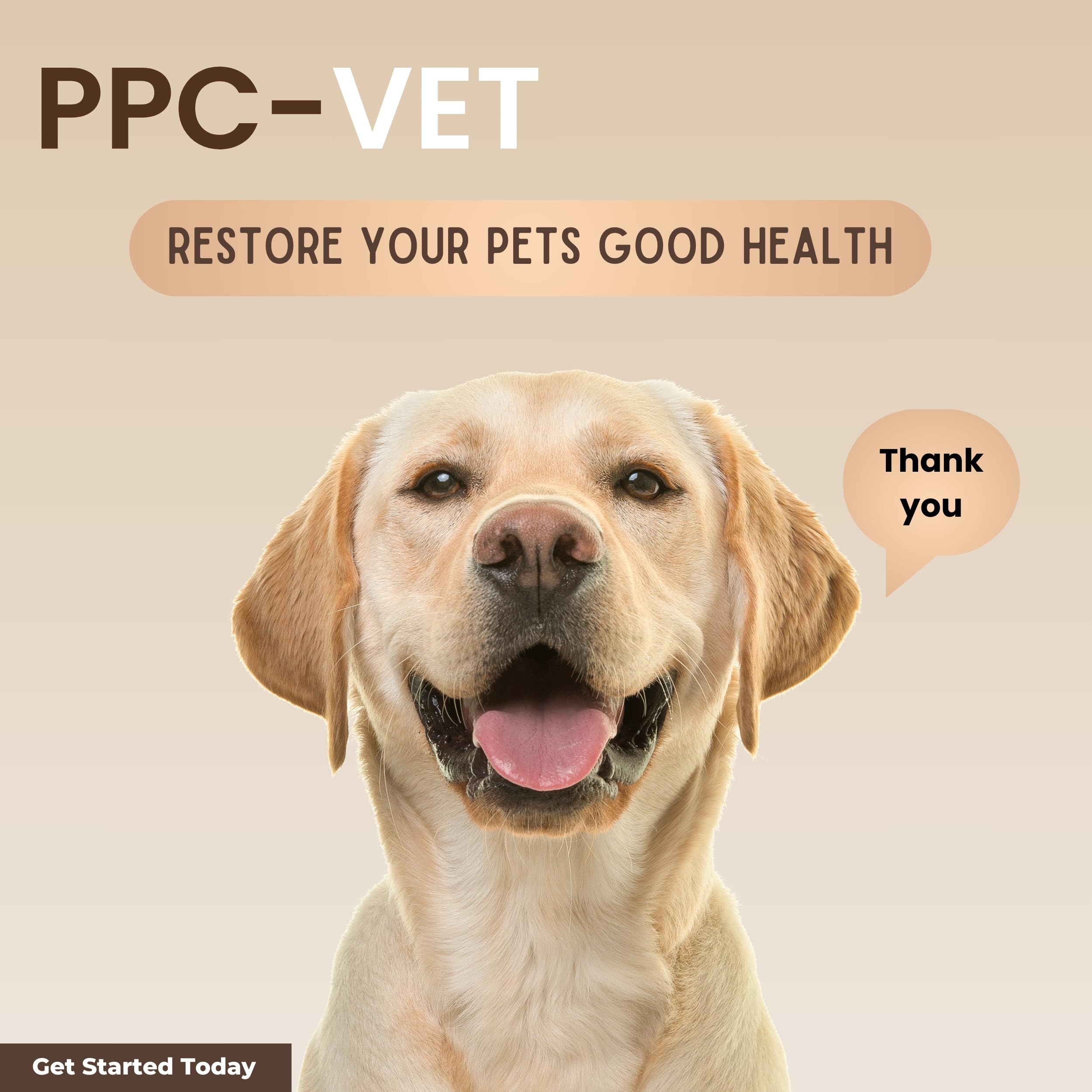 Nutrasal PPC-Vet 8 oz bottle ready for everyday use