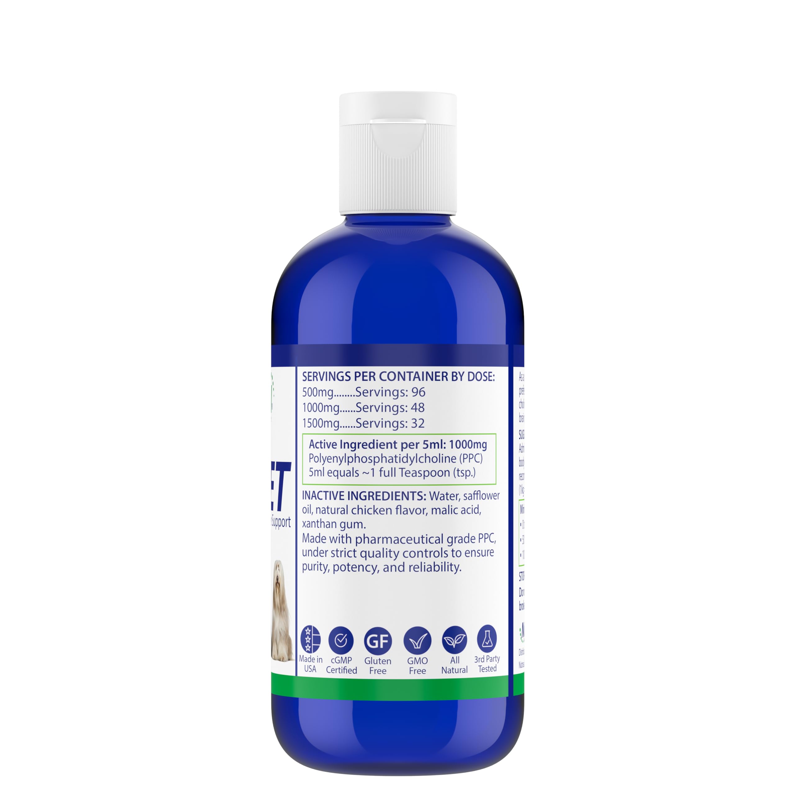 Nutrasal PPC-Vet measuring dropper enabling simple dosing