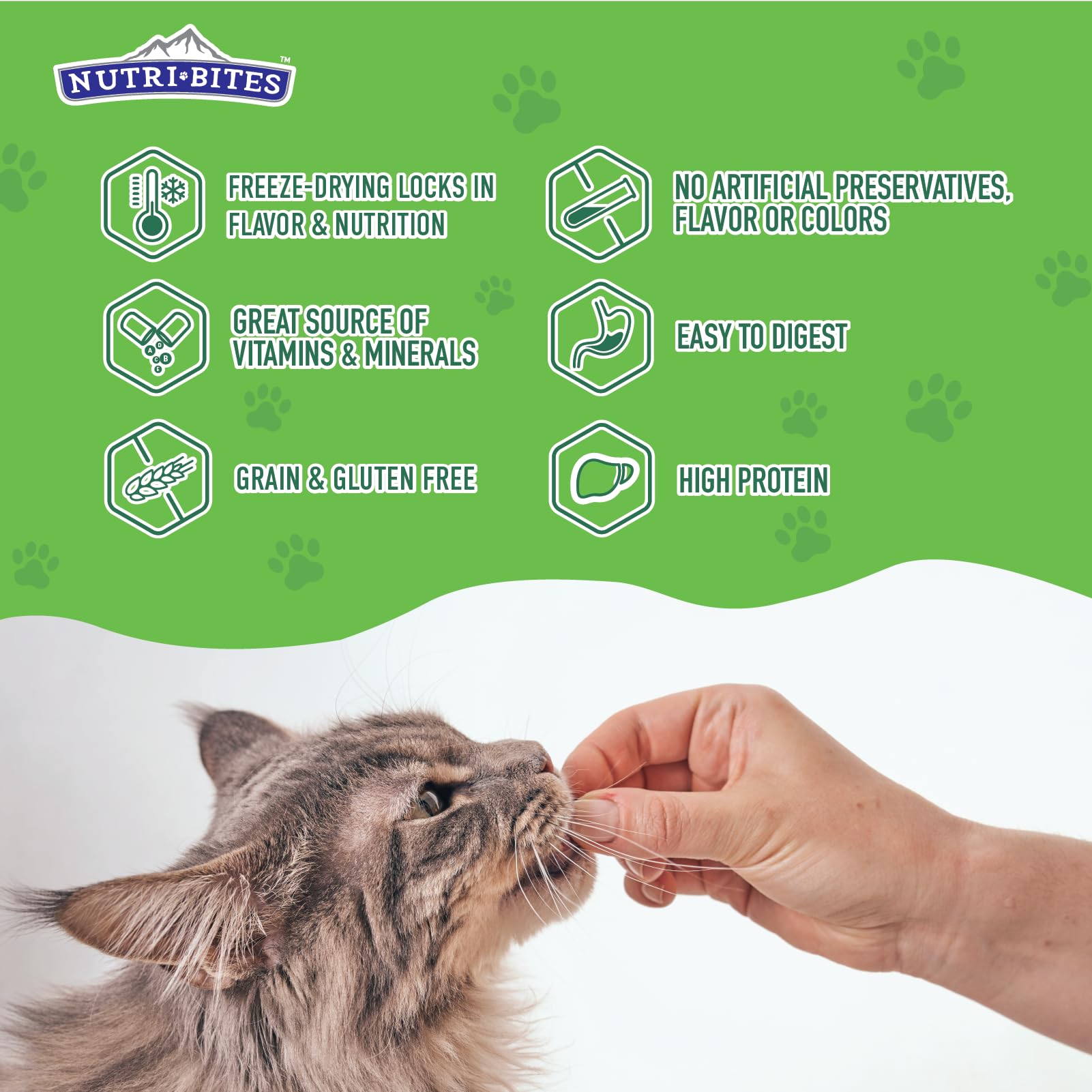 Nutri Bites bite-sized training treats for quick reinforcement.
