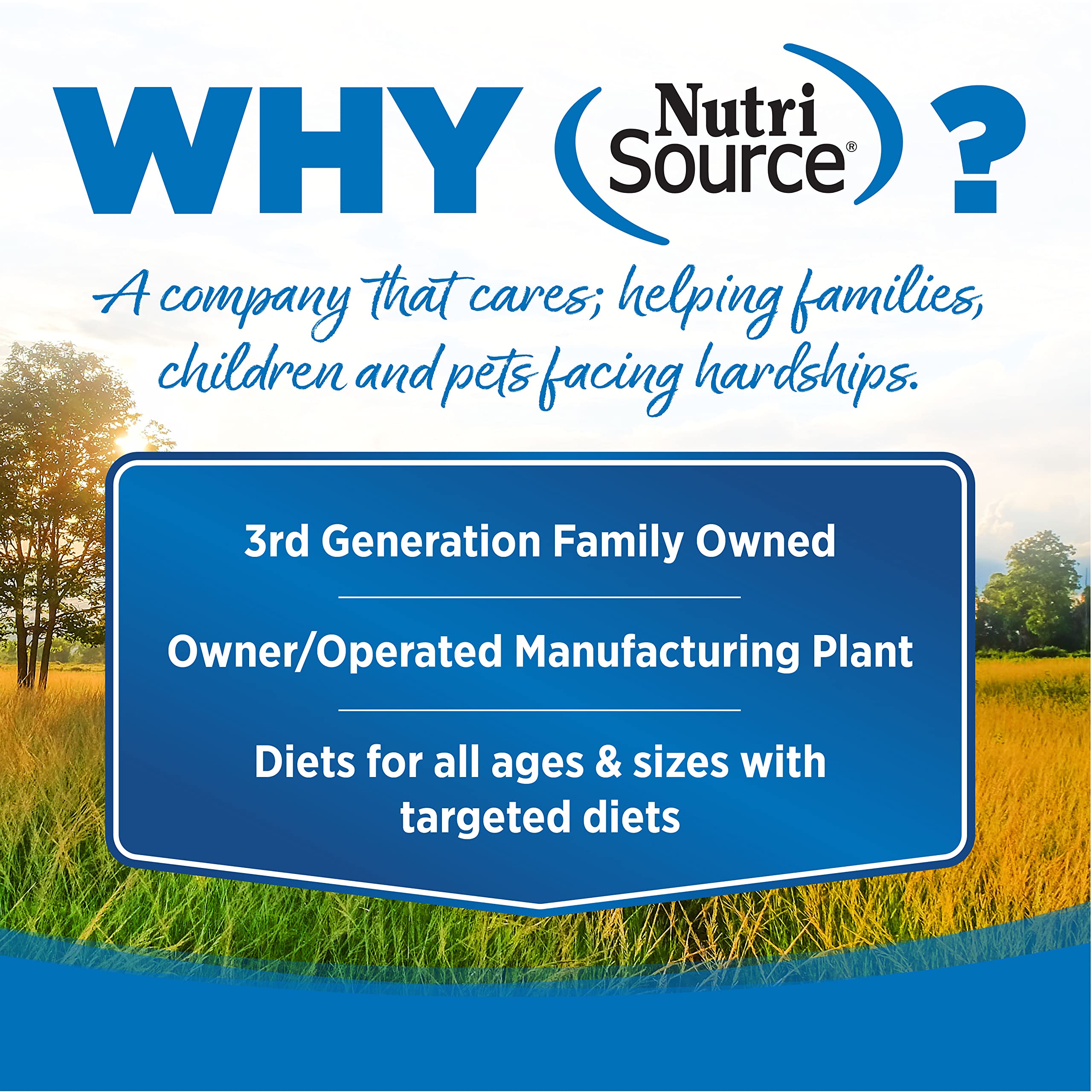 NutriSource TU80020 bag open showing treats, easy training reward.