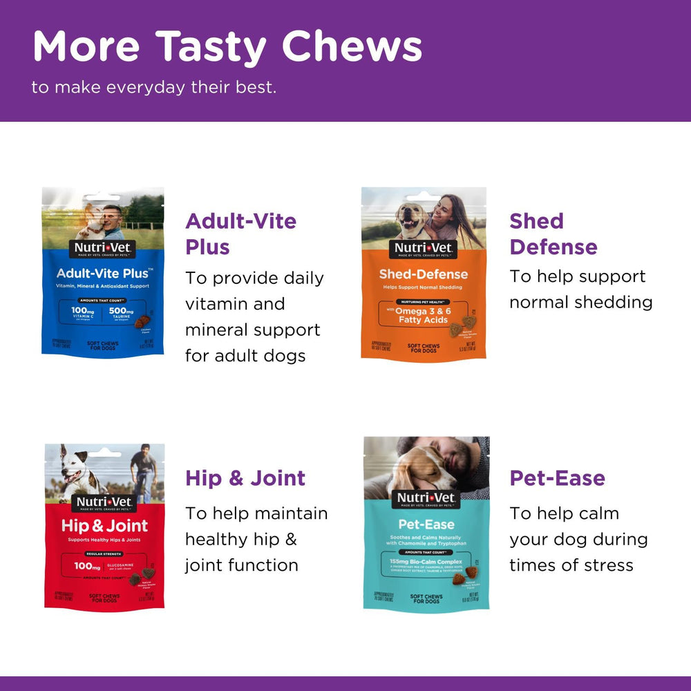 Nutri-Vet Bladder Control puppy support aids early bladder health.