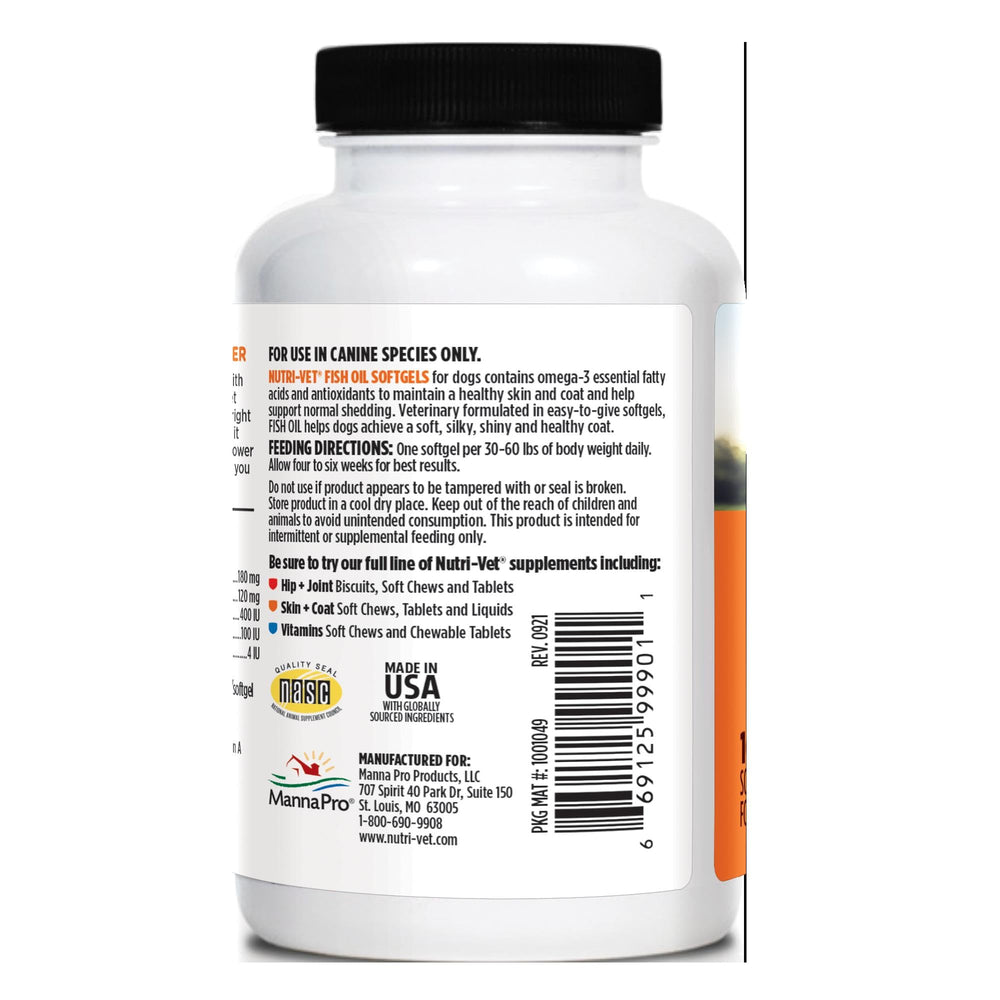 Hand offering Nutri-Vet soft gels as a daily treat.