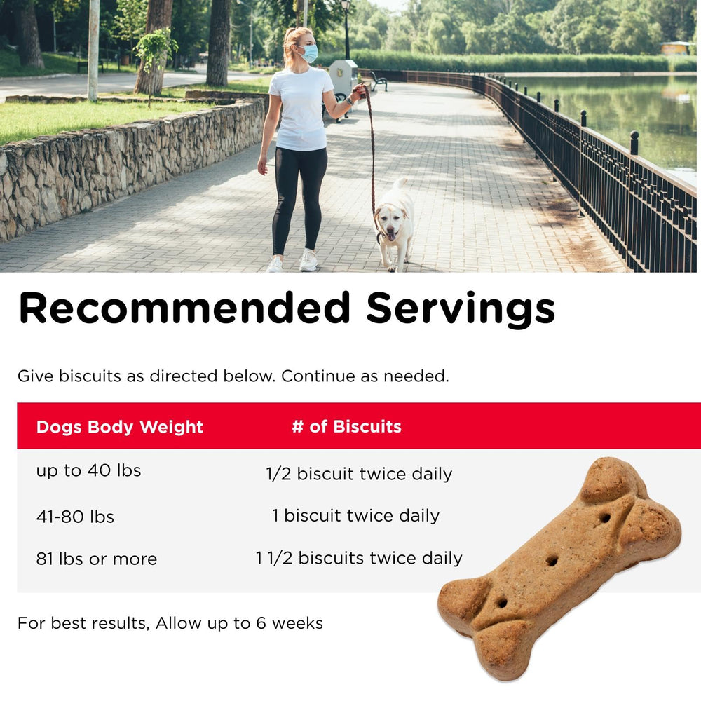 Nutri-Vet Hip and Joint biscuits are made in the USA with quality ingredients.