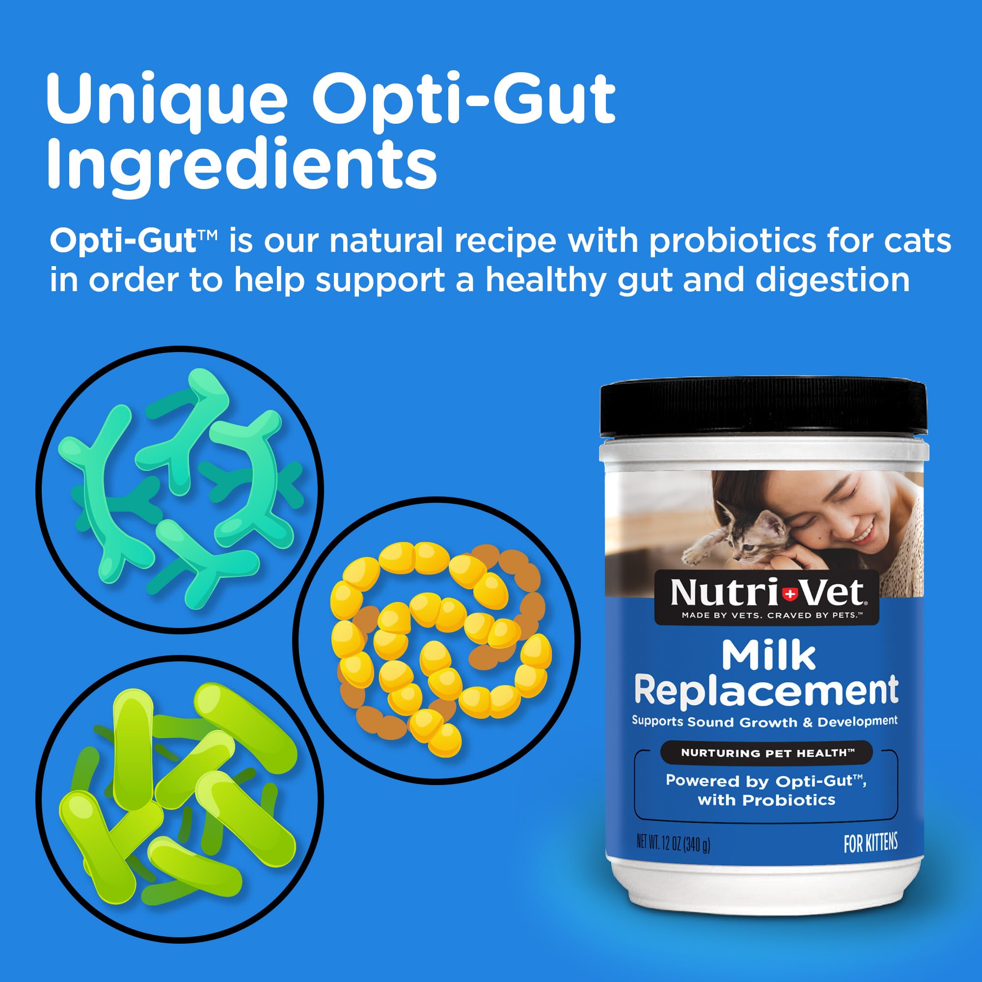 Nutri-Vet Milk Replacer during feeding time in a kitten dish.