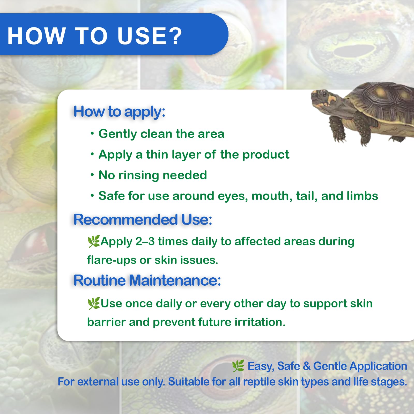 Nutriarise turtle shell rot care for gentle surface support.