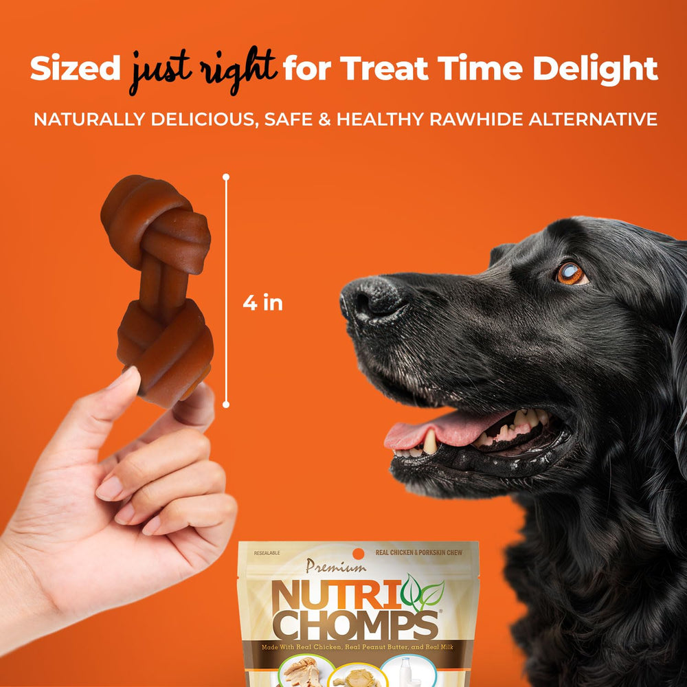 NutriChomps knot chew dental-hygiene highlights chewing for teeth health