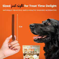 NutriChomps puppy-friendly 5-inch twists for small dogs