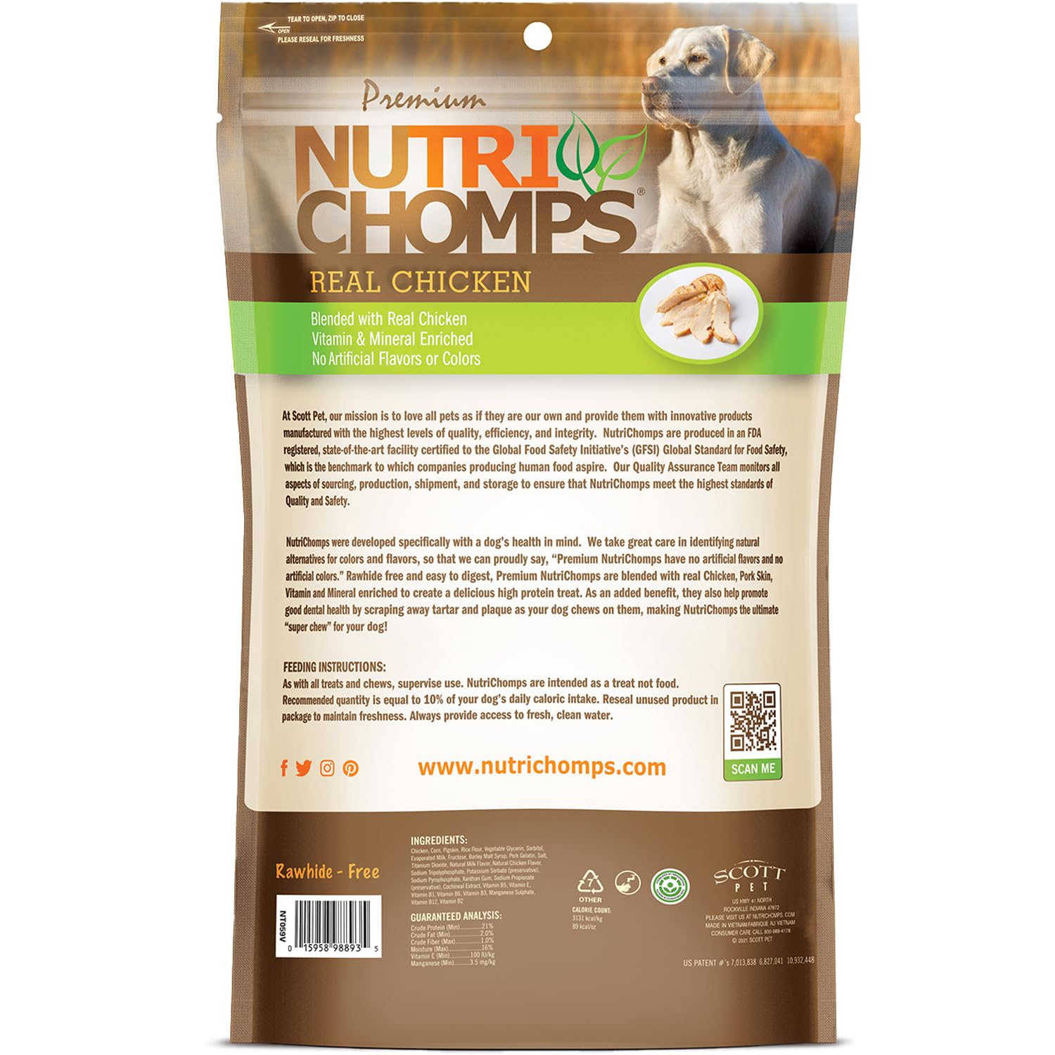 NutriChomps vitamin E enriched chews