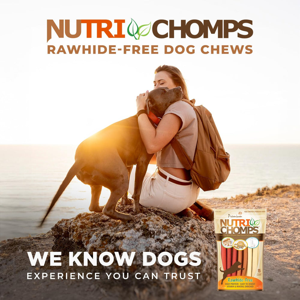 NutriChomps fortified with vitamins and minerals for overall vitality