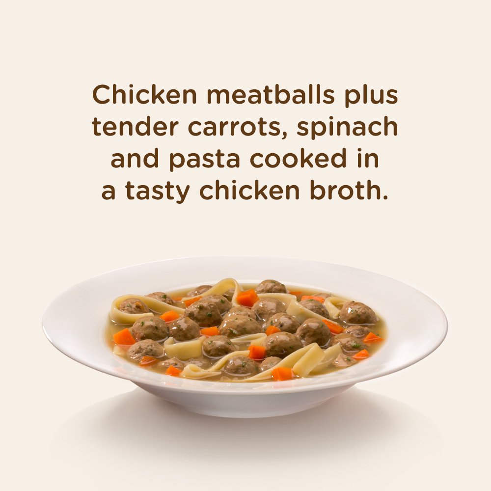 Nutrish Chicken Muttballs eight-ounce tubs ideal for travel or rotation feeding