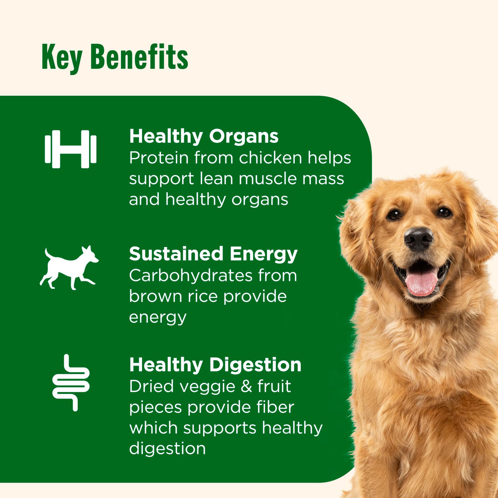 Nutrish Dish field peas; natural vitamins and minerals supporting digestion