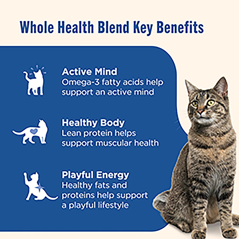 Nutrish Grain-free formula with added vitamins and minerals for balanced nutrition.