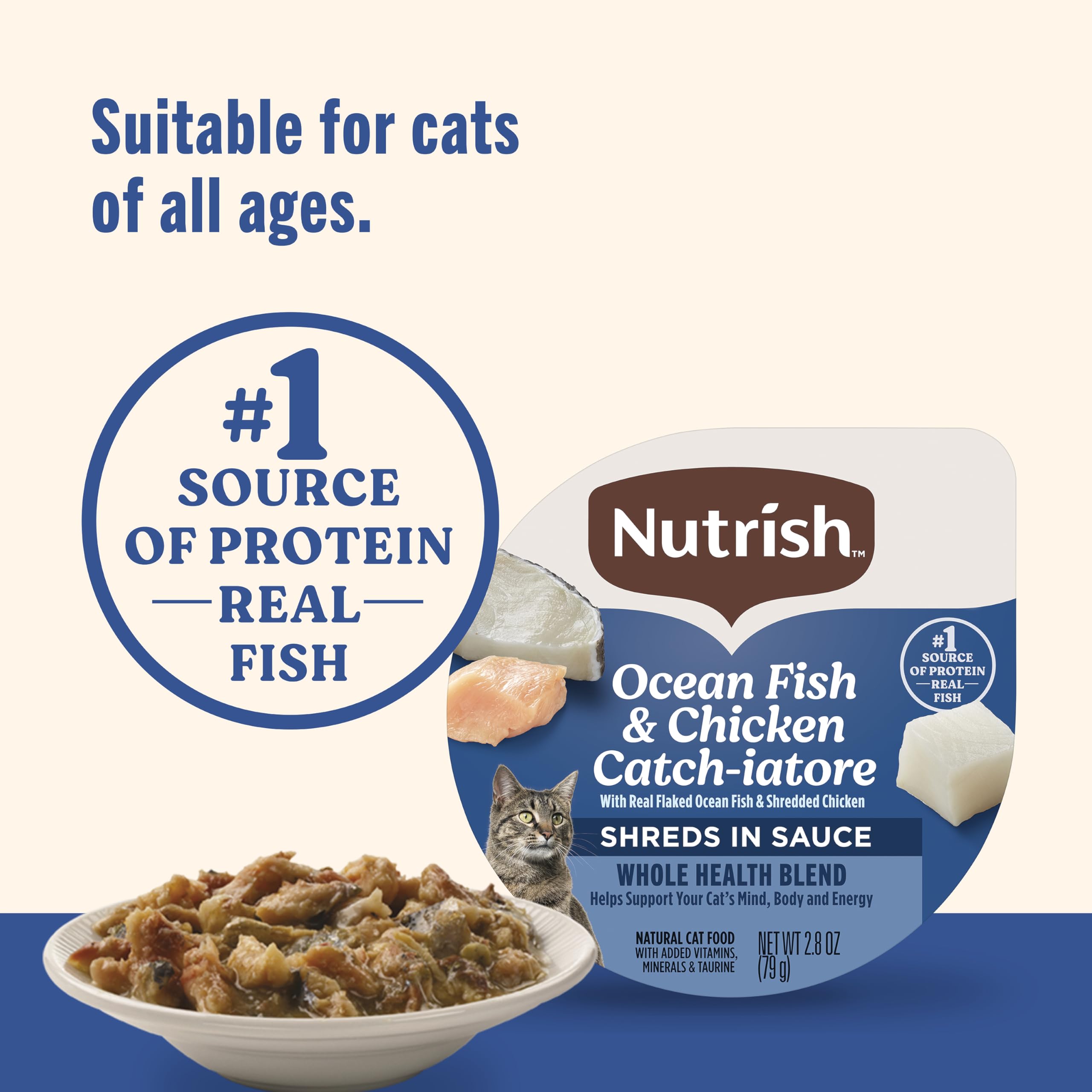 Nutrish Omega-3 rich fats may support energy and cognitive activity.