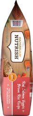 Nutrish Omega-3-6 Skin Coat Support image promotes healthy skin and shiny coat.