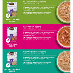Nutrish Purrfect Broths Classic Chicken Recipe with real white meat chicken in broth