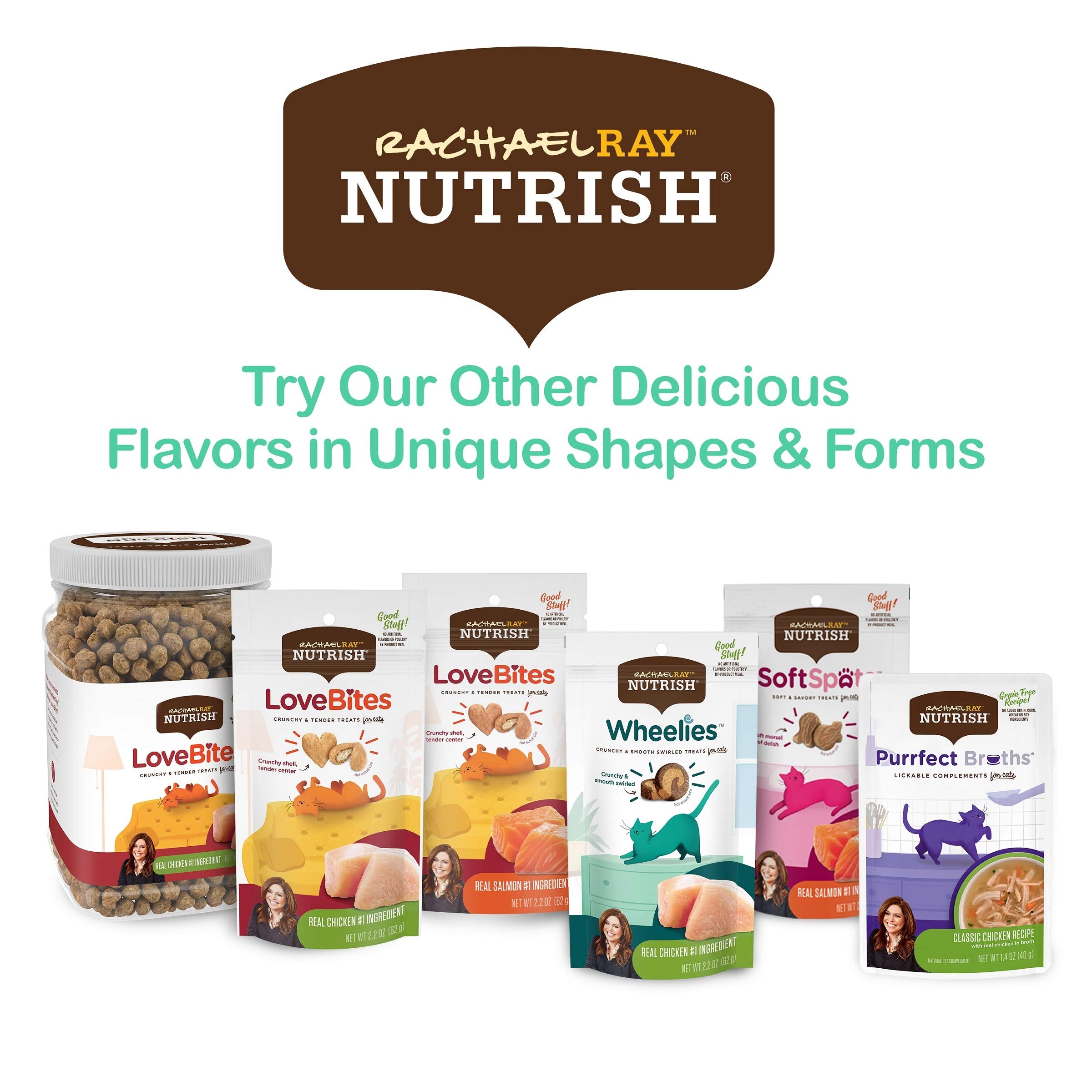 Grain-free formula without corn, wheat, or soy ingredients.