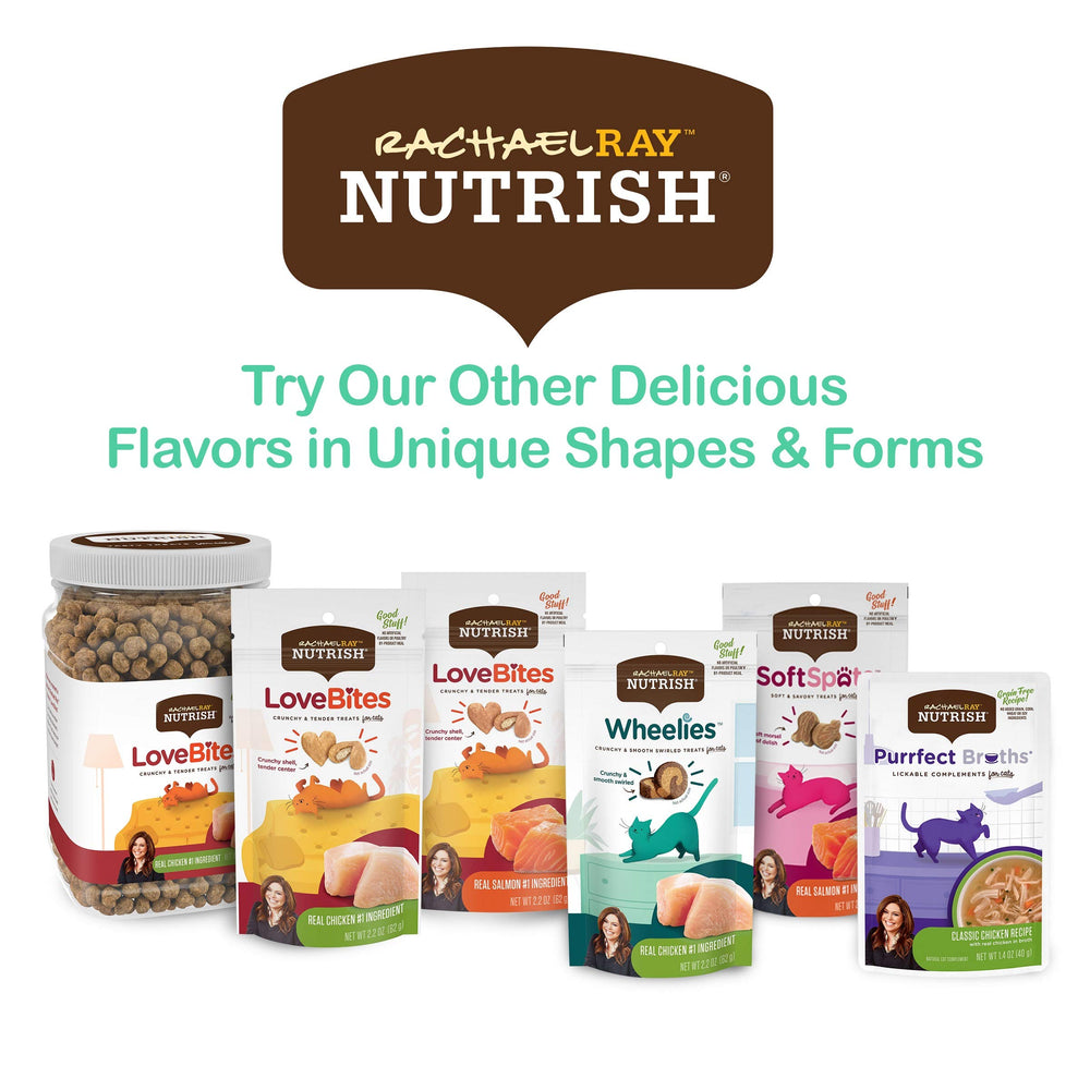 Grain-free formula without corn, wheat, or soy ingredients.
