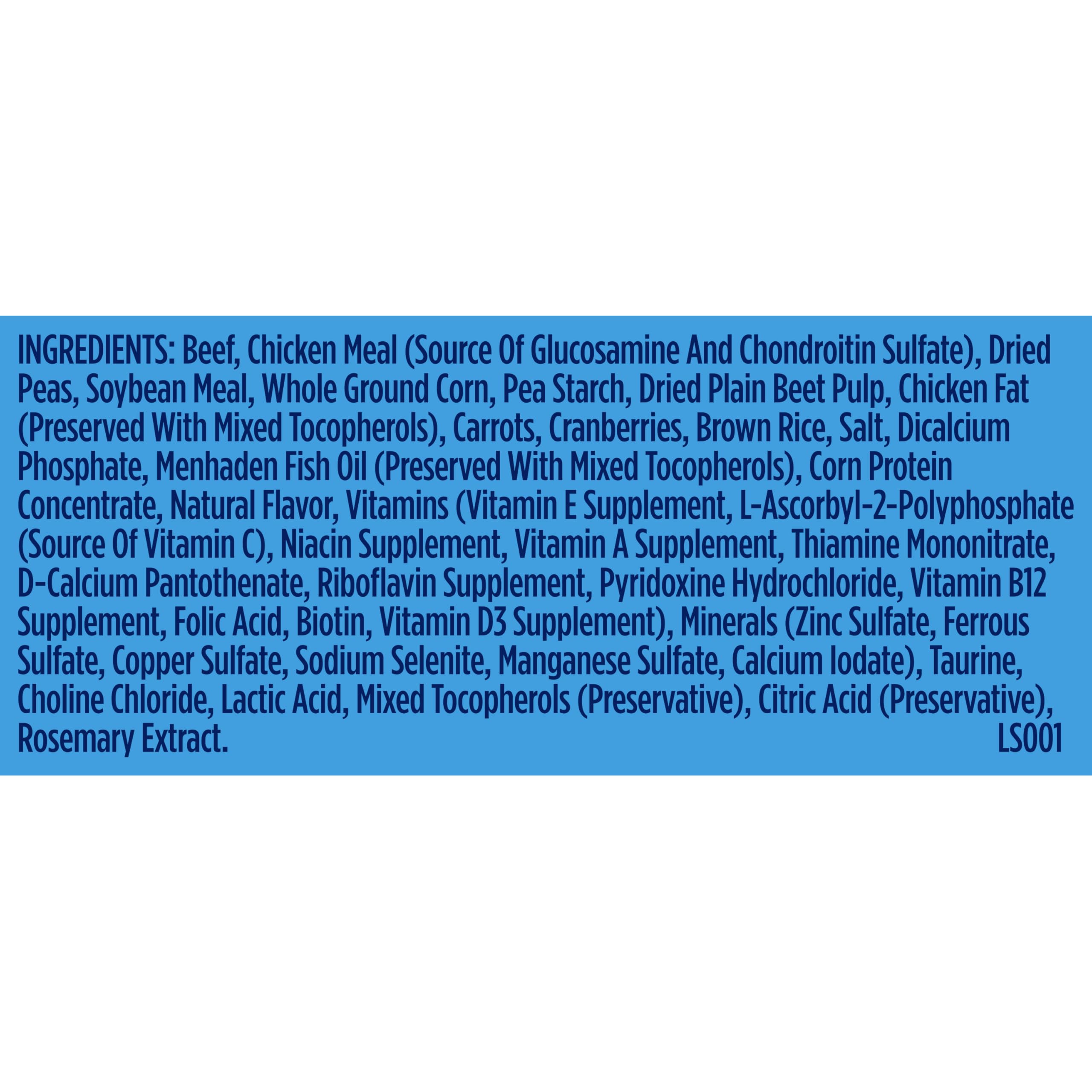 Nutrish made-in-USA label on bag emphasizes quality ingredients