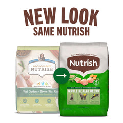 Nutrish real chicken as first ingredient supports lean muscle in cats
