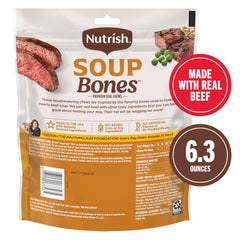 Nutrish Soup Bones Minis 6.3-ounce pouch for convenient storage