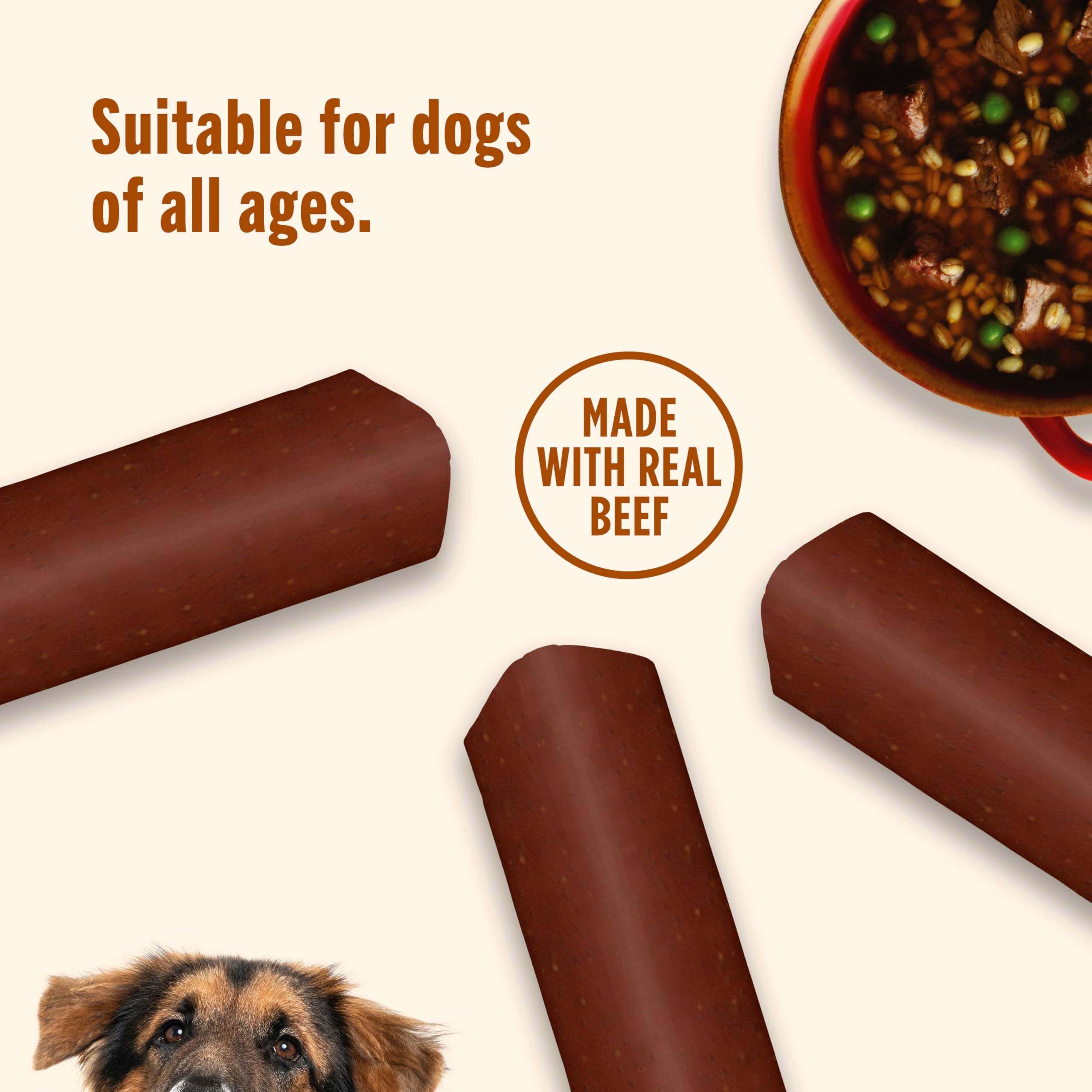 Nutrish Soup Bones Minis resealable bag preserves freshness