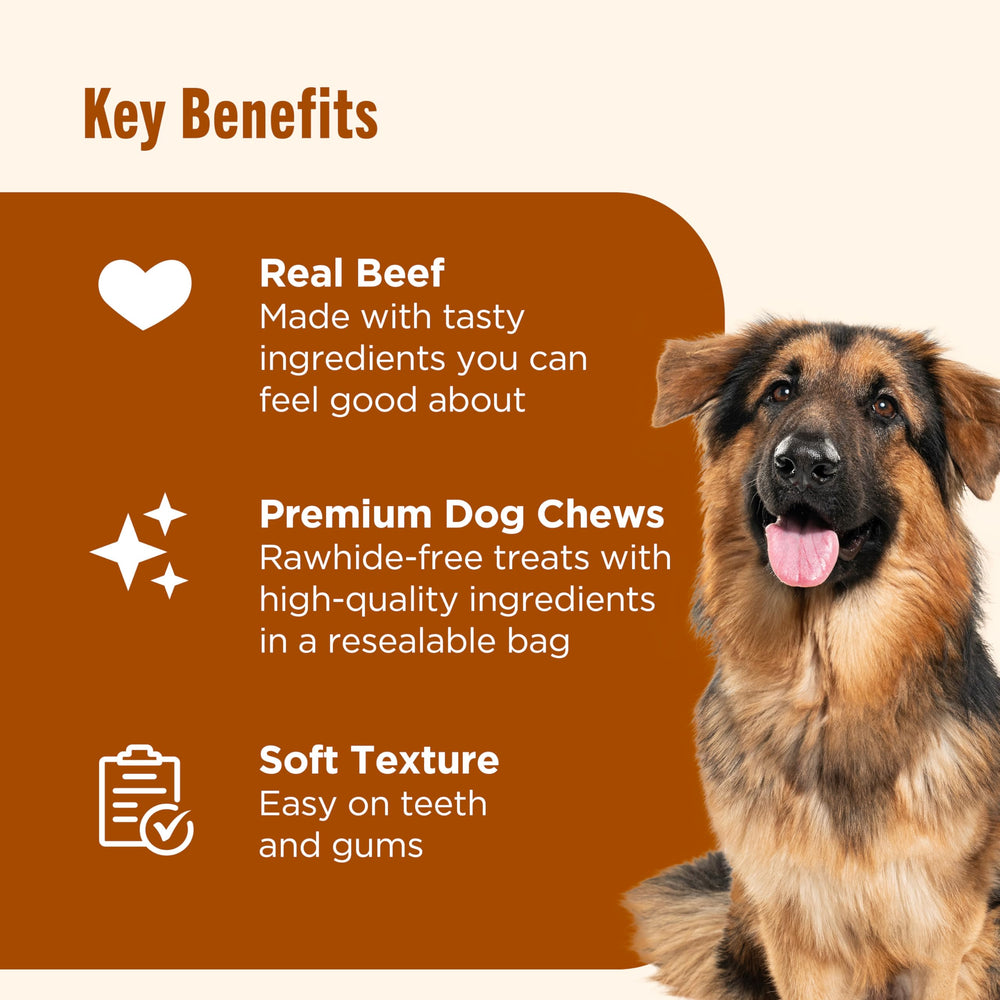 Nutrish Soup Bones Minis texture gentle on teeth for smaller dogs