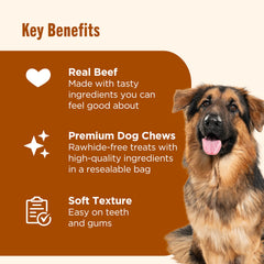 Nutrish Soup Bones Minis texture gentle on teeth for smaller dogs