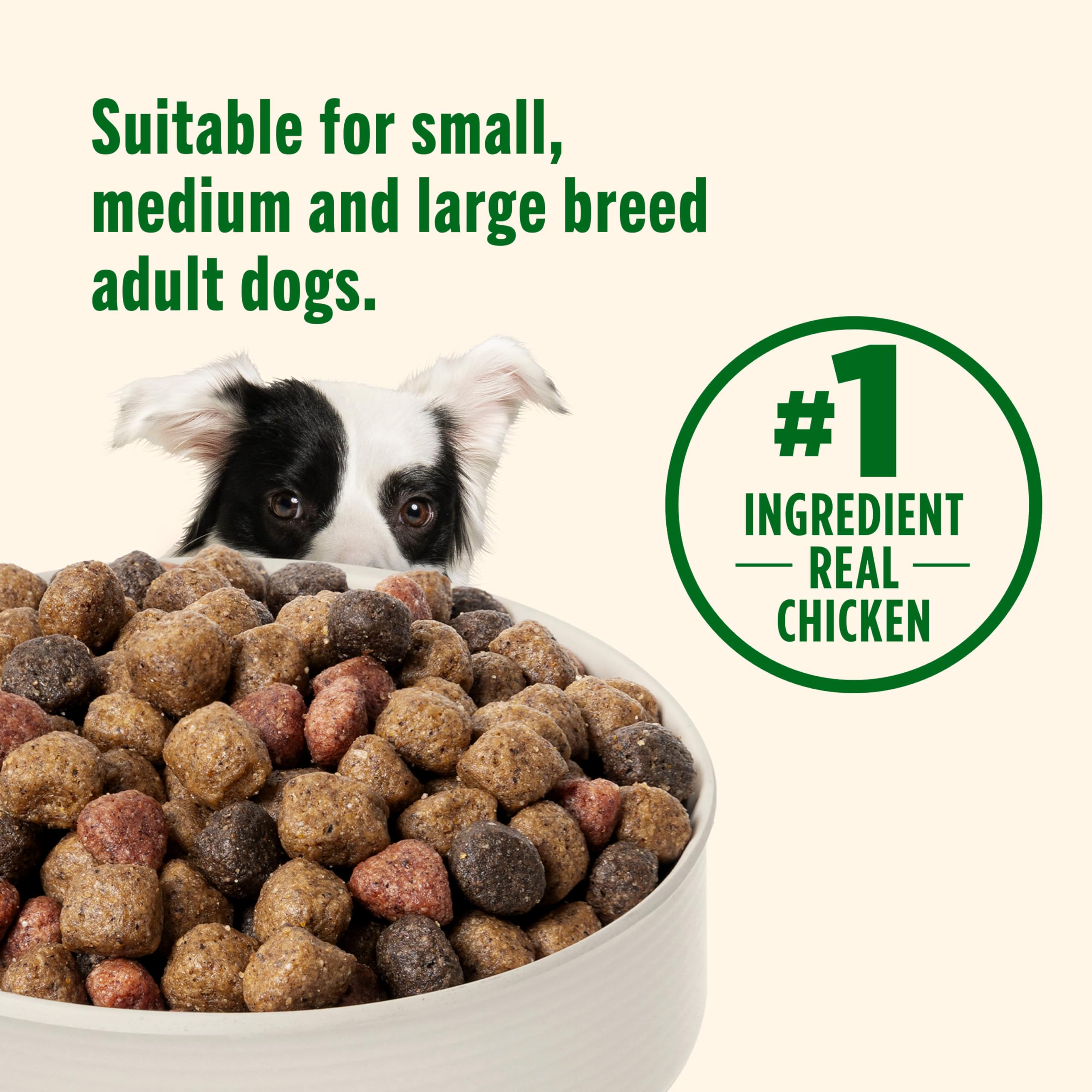 Vitamins, minerals and Taurine added for balanced daily nutrition