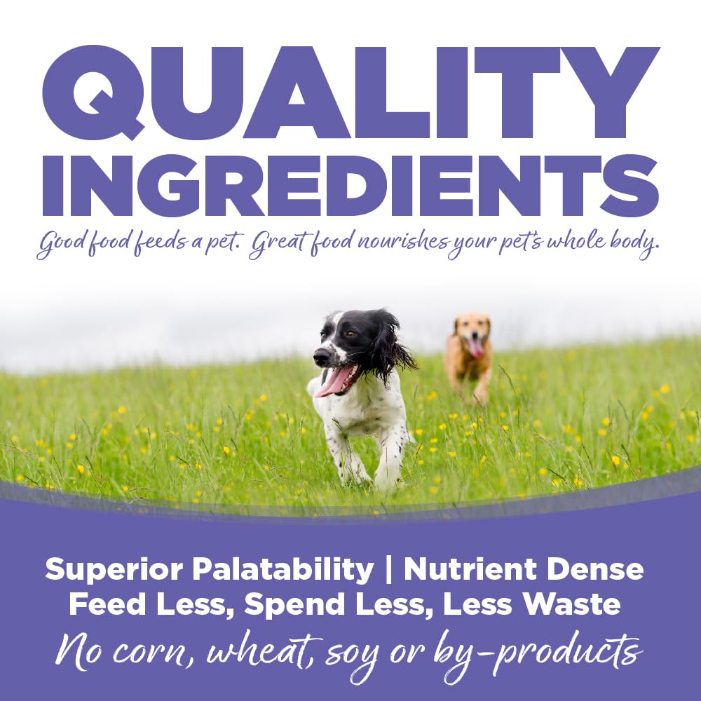 NutriSource Good 4 Life ingredients label showing prebiotics and probiotics for digestion support.