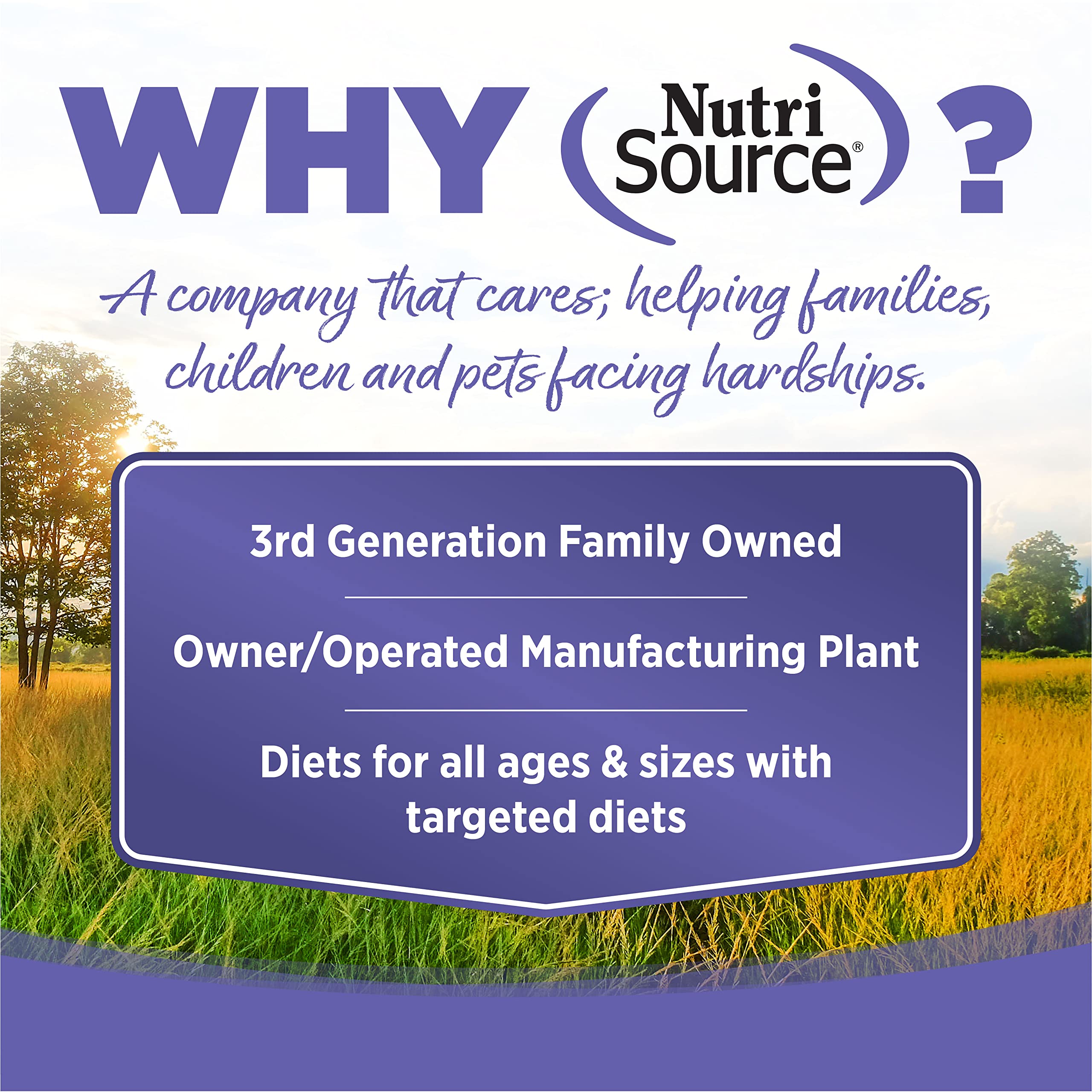 NutriSource Puppy omega DHA formula supporting coat health and development.