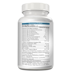 Nutrition Strength Eye Care for Dogs ingredients label highlighting lutein and antioxidants