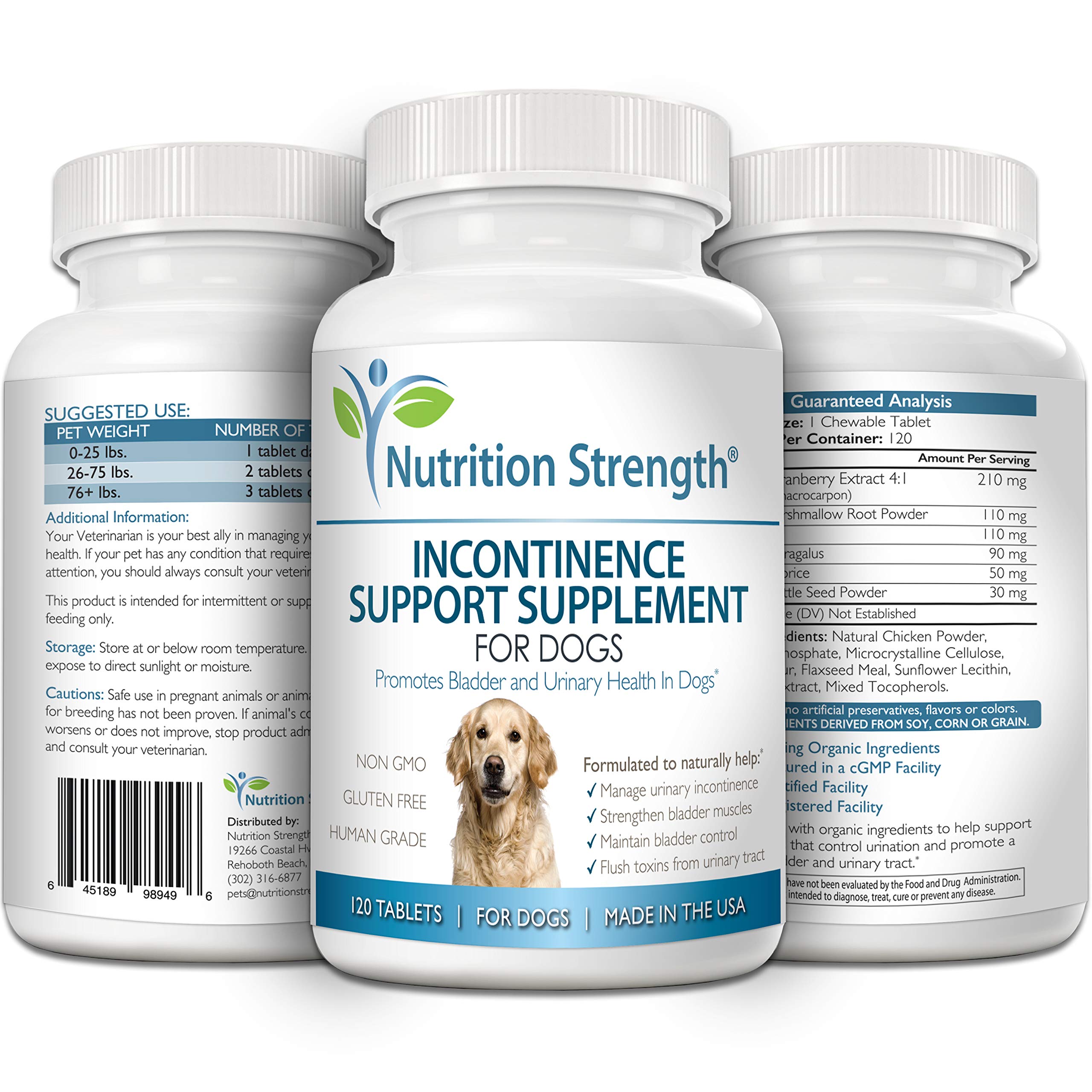 Nutrition Strength herbal blend featuring marshmallow, astragalus, licorice, and nettle seed.