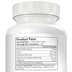 Nutrition Strength zinc for dogs growth and metabolism support for steady development.