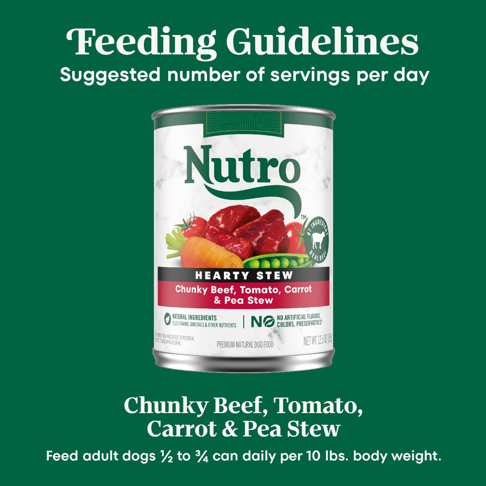 Nutro 12-count packaging shows convenient, everyday mealtime portions