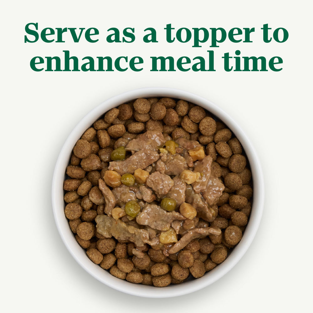 Grain-free Nutro formula with chicken, avoiding by-products for cleaner nutrition.