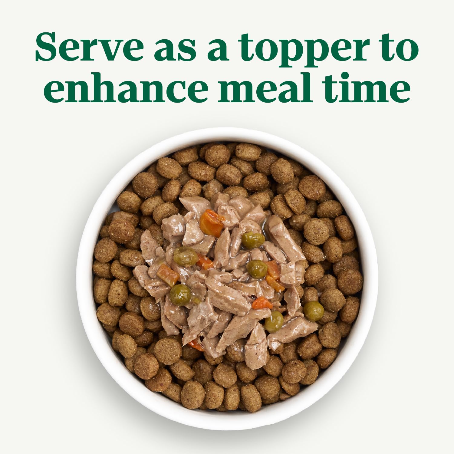 Grain-free Nutro Hearty Stew in gravy for meat-first nutrition.